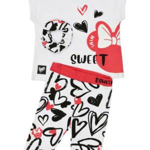 261-2019 Παιδικό σετ κολάν με τύπωμα στο μπλουζάκι και στο κολάν, sprint