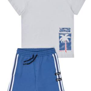 261-3005 Παιδικό σετ βερμούδα με τύπωμα στο μπλουζάκι, sprint