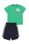 261-3030 Παιδικό σετ βερμούδα με τύπωμα στο μπλουζάκι, sprint