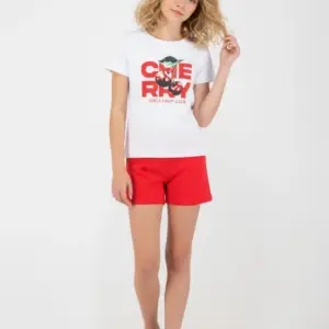 2613146 Παιδικό σετ σόρτς μακό ,με τύπωμα στο μπλουζάκι, joyce