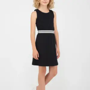 2613602 Παιδικό αμάνικο φόρεμα ρίπ, με λεπτομέρεια στη μέση, joyce