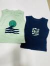 303-26034 Βρεφικό αμάνικο μπλουζάκι, σετ 2τμχ, zippy