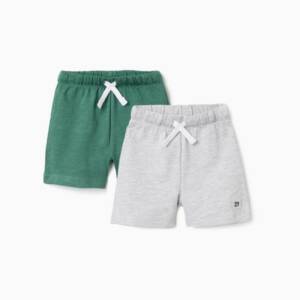 402-26019 Βρεφική βερμούδα  μακό,zippy, σετ 2τμχ