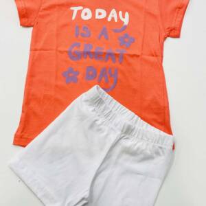 32326 Παιδικό σε κολάν ποδηλάτου με τύπωμα στο μπλουζάκι, nek