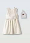 266045 Παιδικό φόρεμα με ασορτί τσαντάκι, ebita