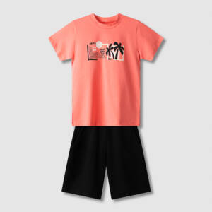 61626 Παιδικό σετ βερμούδα με στάμπα, Nek