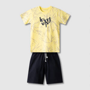 62326 Παιδικό σετ βερμούδα με τύπωμα στο μπλουζάκι, nek