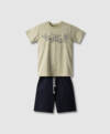 62926 Παιδικό σετ βερμούδα με τύπωμα στο μπλουζάκι, nek