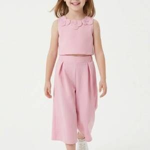 BB3601 Παιδικό σετ παντελόνα , τοπάκι με λεπτομέρειες στο λαιμό ,genius