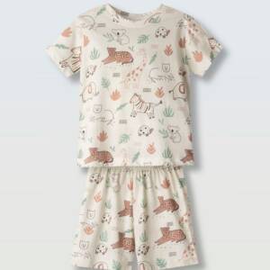 H-633 Παιδική πυζάμα με τύπωμα , hashtag