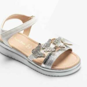 A1093 Παιδικό πέδιλο με πεταλούδες μπροστά