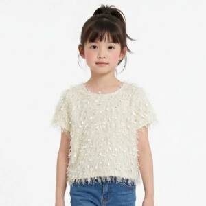 GNS981 Παιδικό κοντομάνικο μπλουζάκι με τρίχα, genius