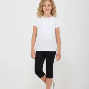 2413851 Παιδικό κολάν κάπρι, basic, μονόχρωμο, joyce