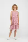 2645623 Παιδικό φόρεμα floral, με τιράντα και άνοιγμα στην πλάτη, joyce