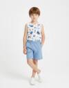 42226 Παιδικό σετ βερμούδα με αμάνικο μπλουζάκι, nek