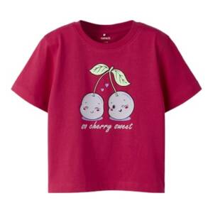 13251519 Παιδικό κοντομάνικο μπλουζάκι με τύπωμα μπροστά, name it