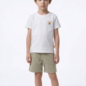 BB-ND8992-12 Βρεφικό σετ βερμούδα με τύπωμα στο μπλουζάκι, ativo