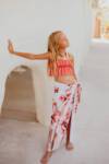 CL26-423 Εφηβικό παρεό all over print, cl beachwear